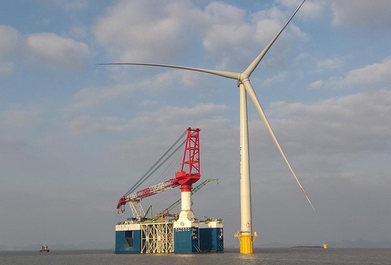 CGN Zhejiang Tuci offshore wind farm project